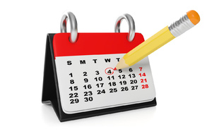 Calendrier 2ème semestre 2025