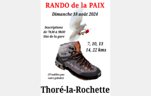 Rando Thoré la Rochette