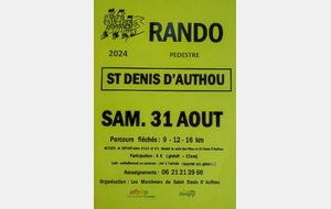 Rando Saint Denis d'Authou