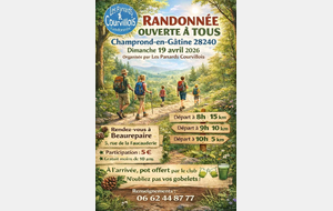 Rando à Champrond en Gâtine