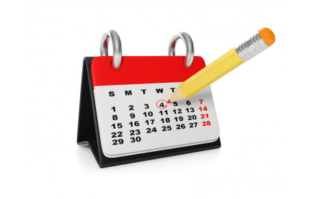 Calendrier 2ème semestre 2025